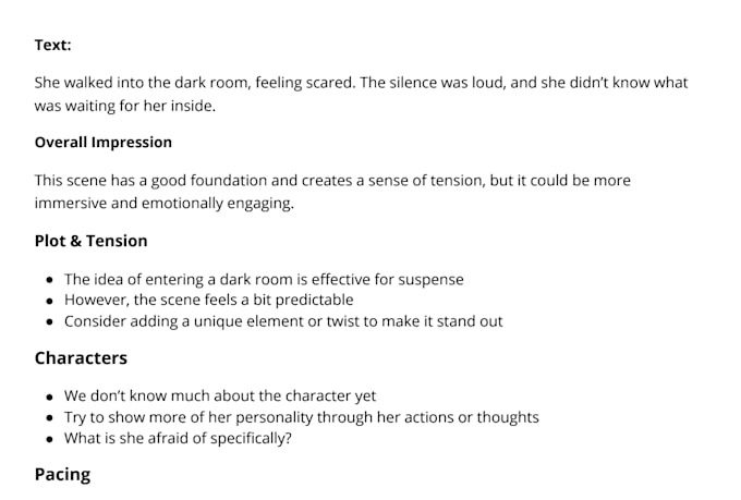 beta reader service with in depth story and character analysis